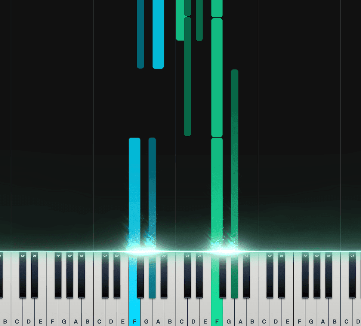 Pratinjau piano roll