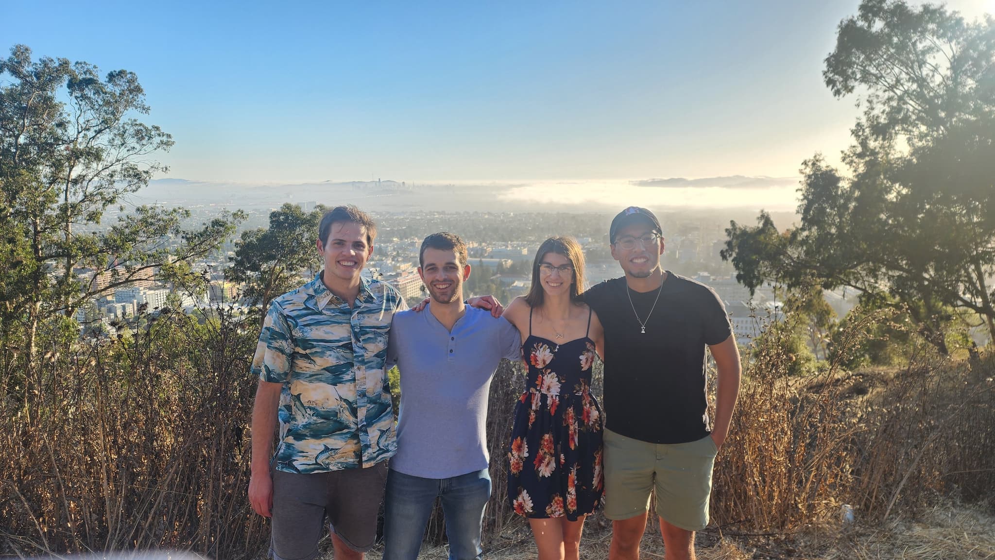 Songscription founding team: Tim Beyer, Andrew Carlins, Katie Baker, and Alex Alvarado Barahona